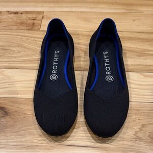 Rothy's Black Flats size 8.5
